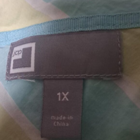 JCP WOMENS TOP SIZE 1X - Picture 3 of 9